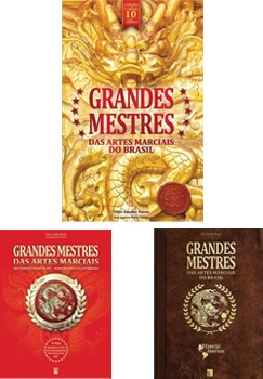 Livro Grandes Mestres das Artes Marciais ( 3 livros em promoção)