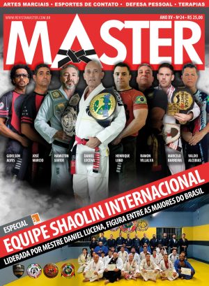 Revista Master 24ª edição – Duas Capas – Equipe Shaolin Internacional